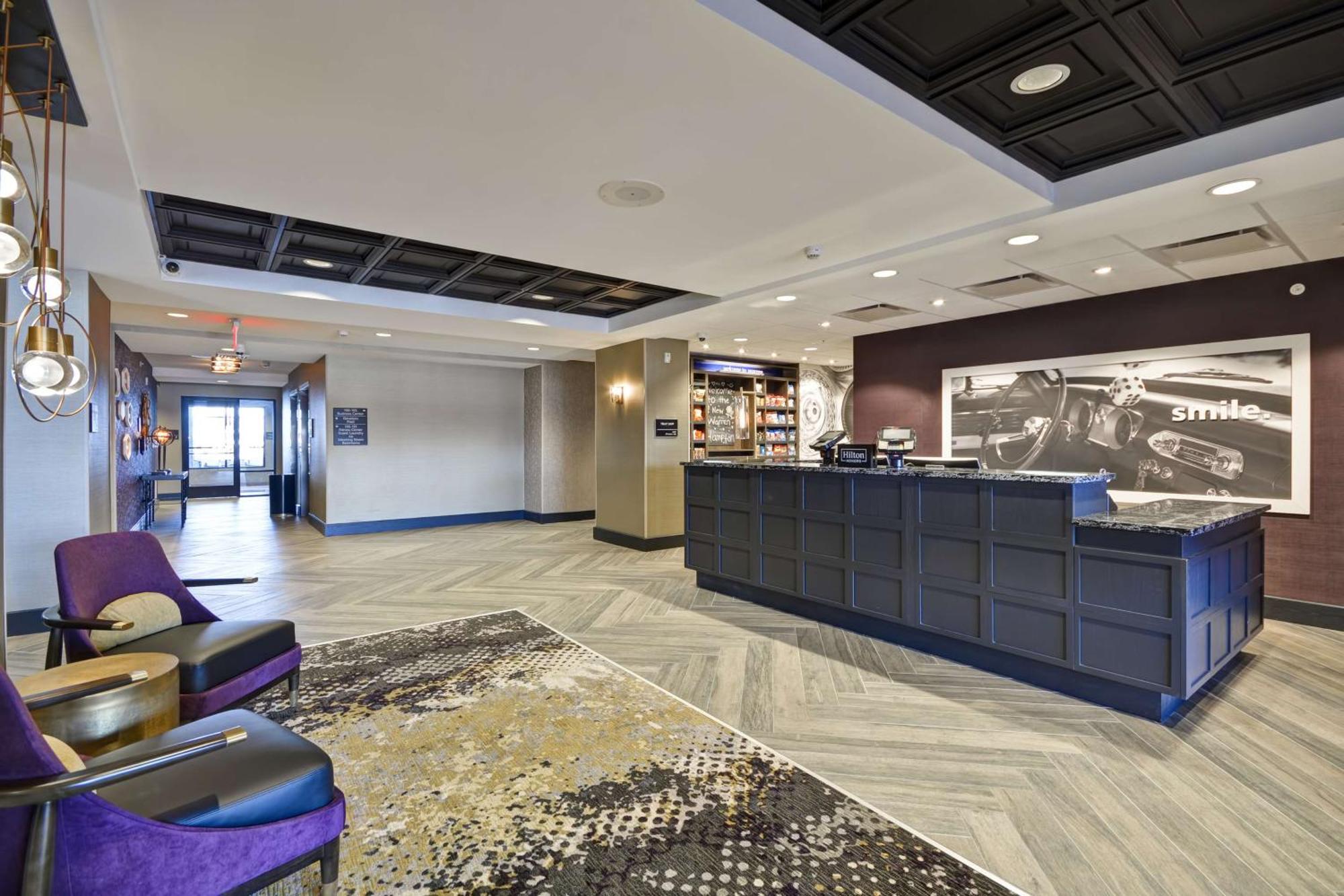 Hampton Inn & Suites Detroit/Warren Bagian luar foto